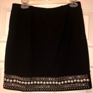 Jessica Simpson black stretchy skirt